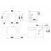 BLANCO Zia 9 E drez Silgranit tartufo 514755