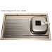 BLANCO R-ES 10x6 Nerez prírodné lesk obojstranné prevedenie + armatúra 222458