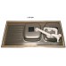 BLANCO R-ZS 12x5-2 Nerez prírodné lesk obojstranné prevedenie 510504