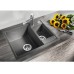 BLANCO METRA 6 F SILGRANIT antracit obojsmerný. prev. s excentrom 519134