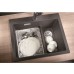 BLANCO PLEON 6 Split Infini SILGRANIT Betón-Style s excentrom 525307