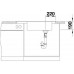 BLANCO ELON XL 8 S Infini SILGRANIT čierna obojstr. bez exc. + Príslušenstvo 525886