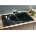 BLANCO METRA 6 S Compact SILGRANIT čierna obojstranné prevedenie s excentrom 525925