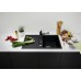 BLANCO TIVO-S HD Silgranit-look dvojfarebná čierna/chróm 526279