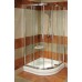 RAVAK BLIX BLCP4-80 sprchovací kút štvrťkruhový, satin + transparent 3B240U00Z1