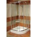 RAVAK BLIX BLCP4-90 sprchovací kút štvrťkruhový posuvný, white + transparent 3B270100Z1