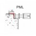 Boki Krycia mriežka k podlahovým konvektorom PML-18-080-12 priečna, buk