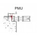 Boki Krycia mriežka k podlahovým konvektorom PMU-18-700-12 priečna, buk