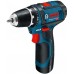 BOSCH GIS 1000 C Termodetektor + GSR 12V-15 Aku skrutkovač + 39ks príslušenstvo + kufor