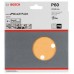 BOSCH Brúsny papier C470, 150 mm, 60, 5 ks 2608605086