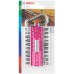 BOSCH Sada 21 skrutkovacích nástavcov s karabínou, (fuchsiová) 2607002821