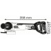 BOSCH GWX 18V-10 SC PROFESSIONAL Aku uhlová brúska s X-LOCK, 125 mm, bez aku 06017B0400