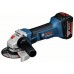 BOSCH GWS 18-125 V-LI Akumulátorová uhlová brúska, 2 x 5,0Ah L-Boxx , 060193A30L