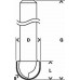 BOSCH Žliabkovacia fréza 2608629368