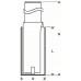 BOSCH Drážkovacia fréza, 2608628470