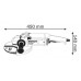 BOSCH GSH 27 VC búracie kladivo + GWS 20-230 H brúska uhlová 0.615.990.J87