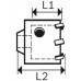 BOSCH Dutá vŕtacia korunka SDS-plus-9 pre šesťhranný adaptér, 40mm 2608550074