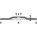 BOSCH Expert for Metal Hrubovací kotúč profilovaný, 125x22,23x6mm 2608600223
