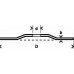 BOSCH Deliací kotúč lomený, kov, 125x2,5mm 2609256311