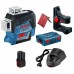 Bosch GLL 3-80 C Professional čiarový laser, L-Boxx, 0601063R02