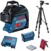 BAZÁR BOSCH GLL 3-80 Professional krížový laser + 4x 1,5 V AA 06159940KD