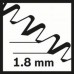 BOSCH BIM AII 65 BSPB Hard Wood Ponorný pílový list, 40 x 65 mm 2608662017
