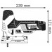 BAZÁR BOSCH GST 12V-70 Professional Aku priamočiara píla 2x 12V 3,0Ah 06015A1005 POŠKODENÝ