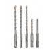 BOSCH GBH 2-24 DFR Kombinované kladivo SDS-Plus + 5dielna s. vrtákov, 0.615.990.J1G