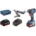 BAZÁR BOSCH GDR 18V-200 C + 2× GBA 18V 5.0Ah + L-BOXX 136 + nářadí Swiss Peak 0615990K9Z