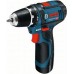 BOSCH GSR 12V-15 Professional aku skrutkovač L-Boxx, 2x2Ah 0.601.868.109