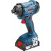 BOSCH GDR 180-LI Professional Rázový uťahovák 18 V, 2 x 3,0 Ah, kufor, 06019G5120