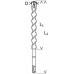 BOSCH SDS-plus-7 Vrták do kladív, 5 x 50 x 110 mm 2608585023