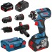 BAZÁR BOSCH GSR 18V-60 FC Aku vŕtačka + príslušenstvo 06019G7100 POŠKODENÝ KUFR!!