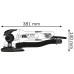 BAZÁR BOSCH GET 75-150 PROFESSIONAL Excentrická brúska 750W 0601257100 POUŽITÉ!!