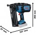 BOSCH GNH 18V-64 M Klincovačka, 2xProCORE18V 4.0Ah, GAL 18V-40 0601481003