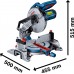 BOSCH GCM 216 PROFESSIONAL Kapovacia a pokosová píla 0601B33000