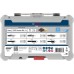 BOSCH Sada frézovacích bitov, 6 ks, rovné bity, 1/4" driek 2607017467