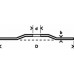 BOSCH Expert for Inox Hrubovací kotúč profilovaný, 115x22,23x6 mm 2608600539