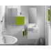 CERSANIT NANO COLOURS skrinka L/P pod symetrické umývadlo Nano, biela S542-014-DSM