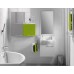 CERSANIT NANO zrkadlo 410x18x820 mm, biele S542-006