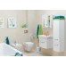 CERSANIT PURE skrinka vysoká, antibakteriálne, biela S910-002