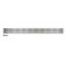 CHUDĚJ Lineárne plastový žľab BASIC 650 mm k stene s roštom BASIC, mat CH-650B3