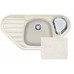 Franke SET G45 granitový drez COG 651 E biela + drezová batéria FC 9541.031 + FD 300