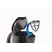 CONCEPT RK-2321 Rýchlovarná kanvica plastová 1,8 l Black s 3D potlačou rk2321