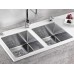 ALVEUS Crystalix 30 kuchynský drez, 1160 x 540 mm, ľavý, biela 1070320