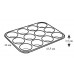 CS SOLINGEN Forma na muffiny so silikónovými rukoväťami 44 x 30 cm CS-029616