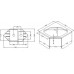 ALVEUS Cubo 80 drez Algranit, 952 x 500 mm, cream 1088569