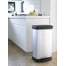 CURVER DECO BIN 50L Odpadkový kôš 39 x 29 x 73 cm strieborný 02162-582