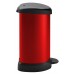 CURVER Odpadkový kôš Decobin Pedal, 44,8 x 30,8 x 28,1 cm, 20 l, červený, 02120-931
