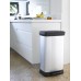 CURVER DECO BIN 50L Odpadkový kôš 39 x 29 x 73 cm strieborný 02162-582